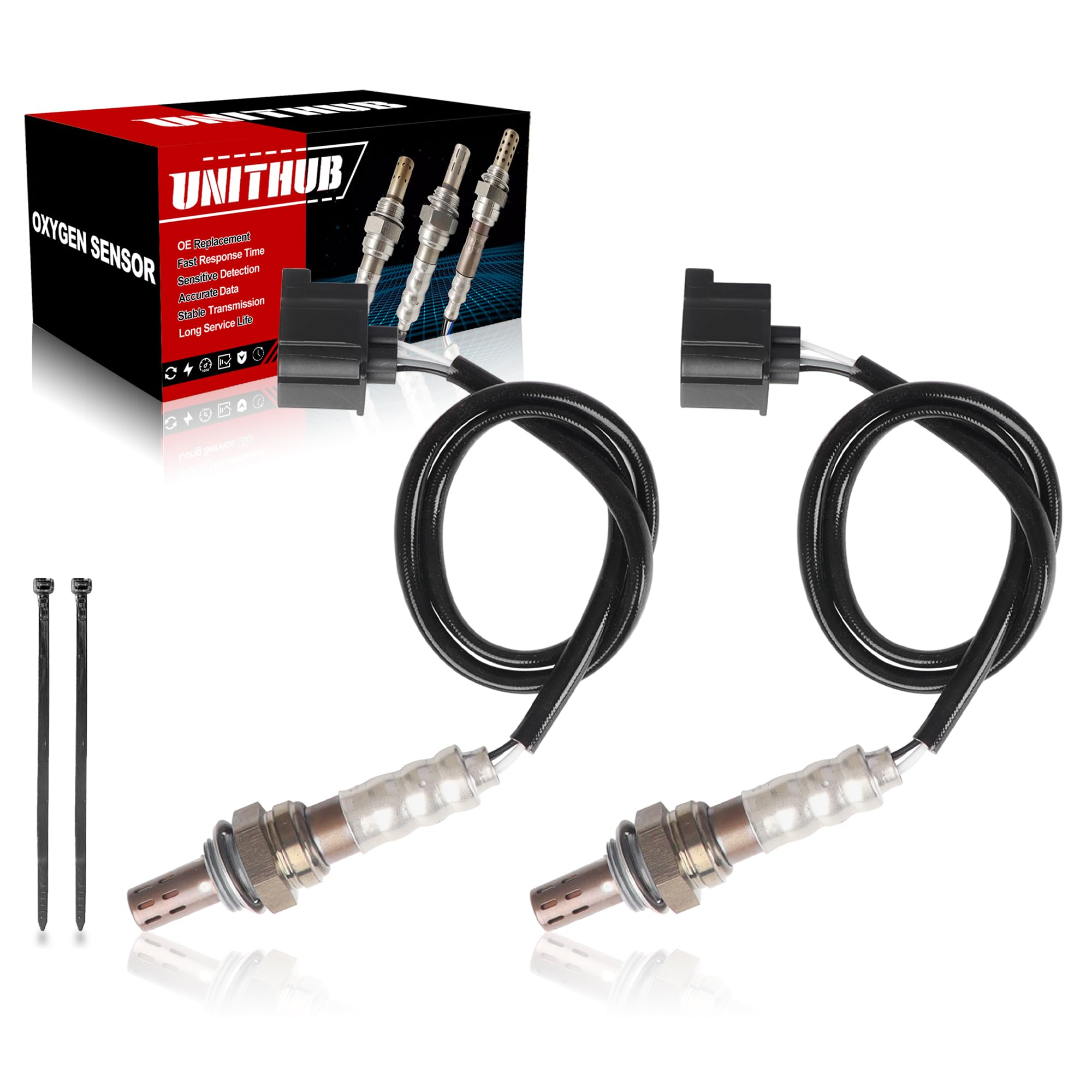 UNITHUB Oxygen Sensor Upstream Downstream 234-4587 15510 Compatible for Chrysler 300 Town Country Dodge Dakota Durango Charger J